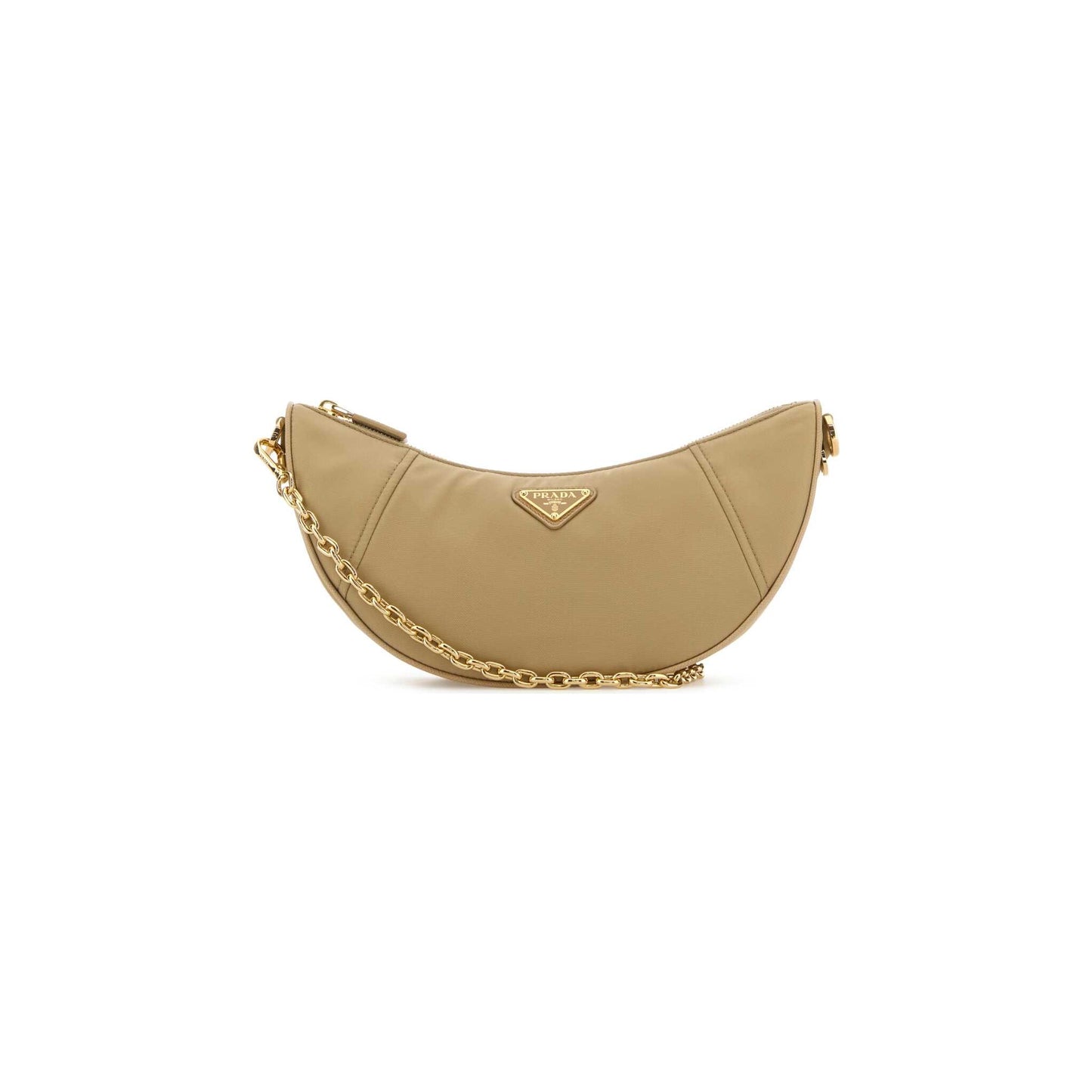 Prada Mala de Ombro em Re-Nylon — Preto