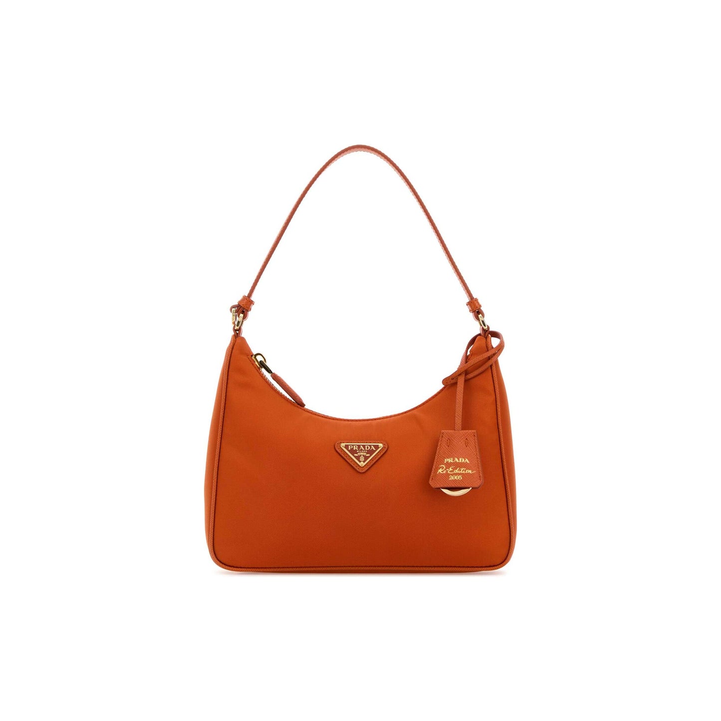 Prada Mala Mini Re-Edition 2005 em Lona — Verde