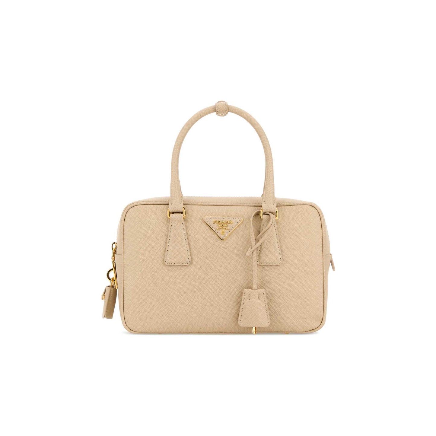 Prada Mala de Mão em Pele — Rosa