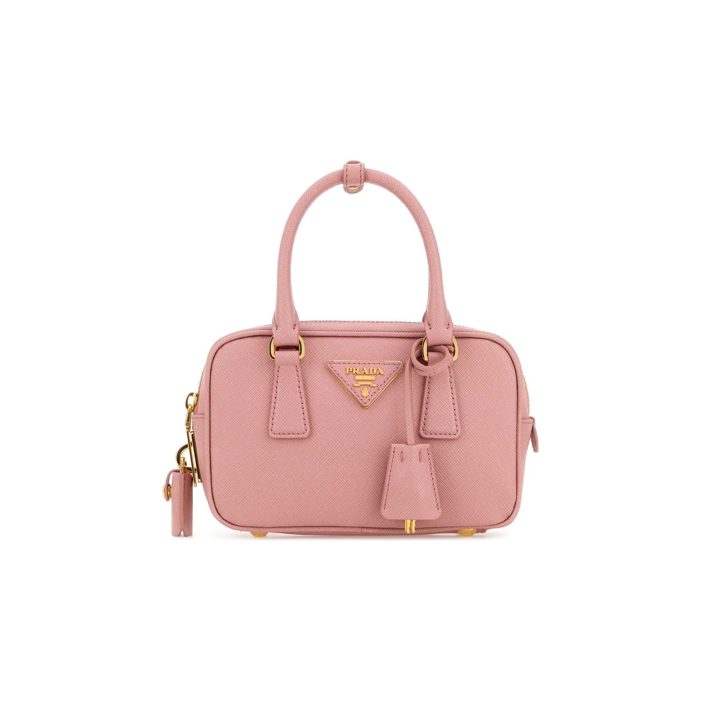 Prada Mala de Mão em Pele — Branco