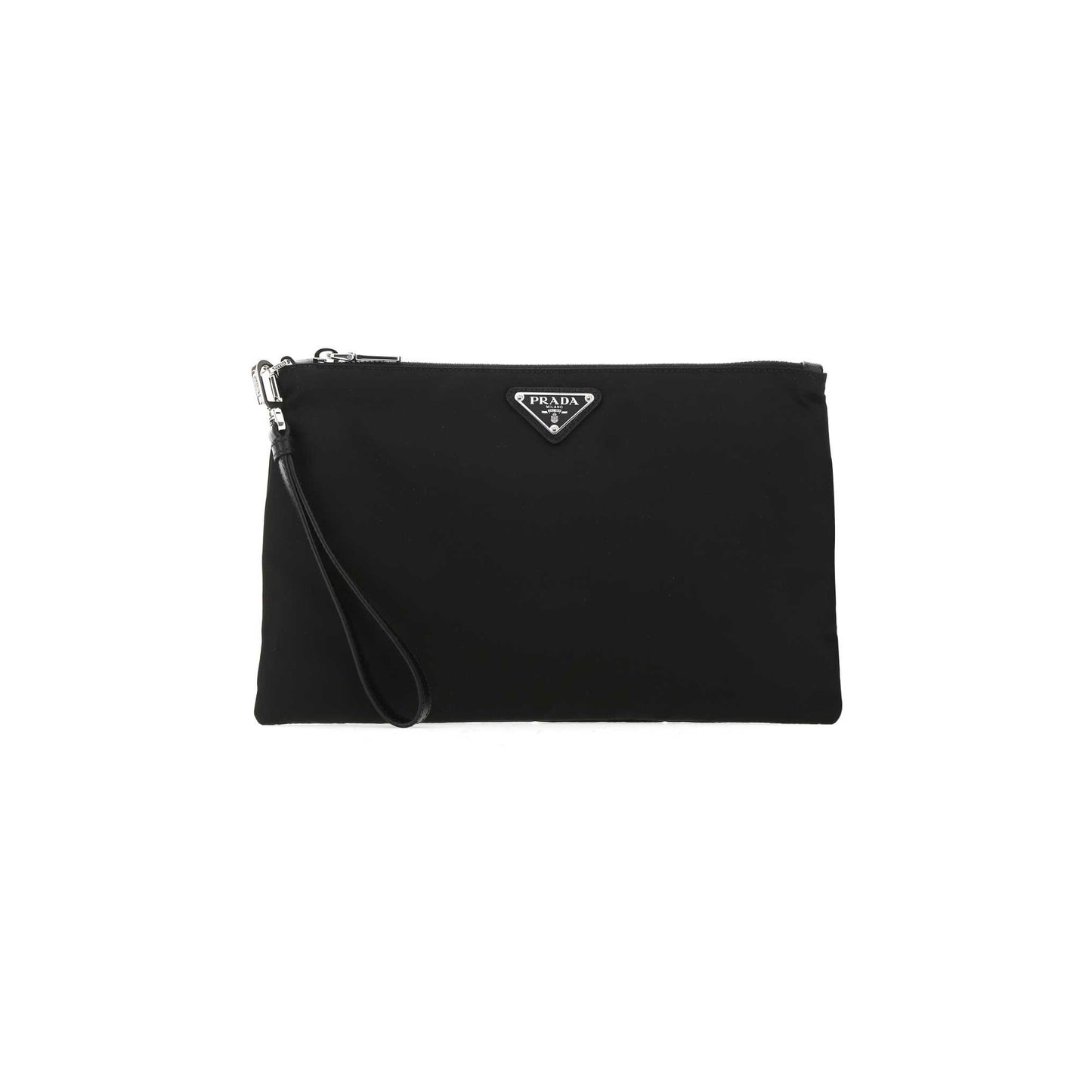 Prada Mala de Ombro em Re-Nylon — Preto