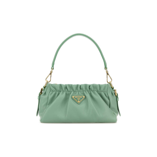 Prada Mala de Mão em Pele Nappa — Branco