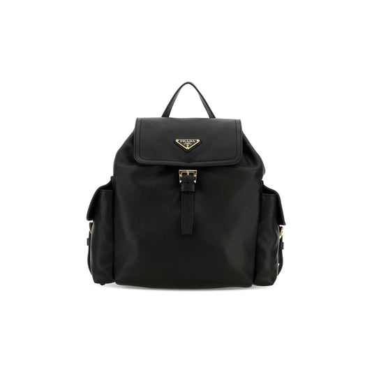 Prada Mala de Ombro em Pele Nappa — Preto