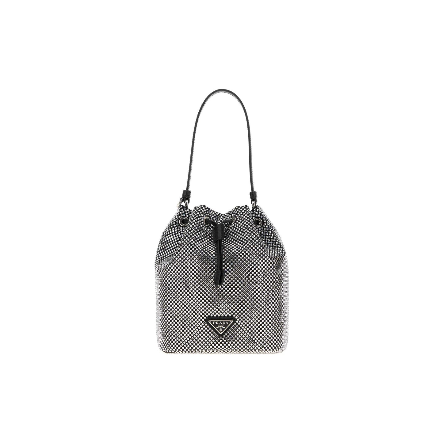 Prada Mala de Ombro em Pele — Multicolor