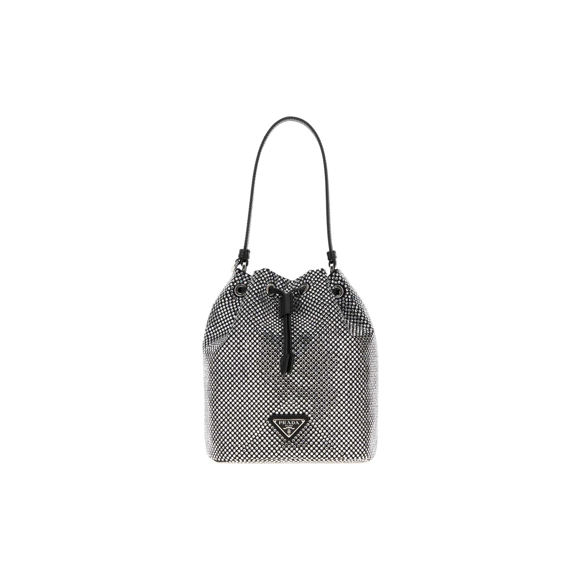 Prada Mala de Ombro em Pele — Multicolor