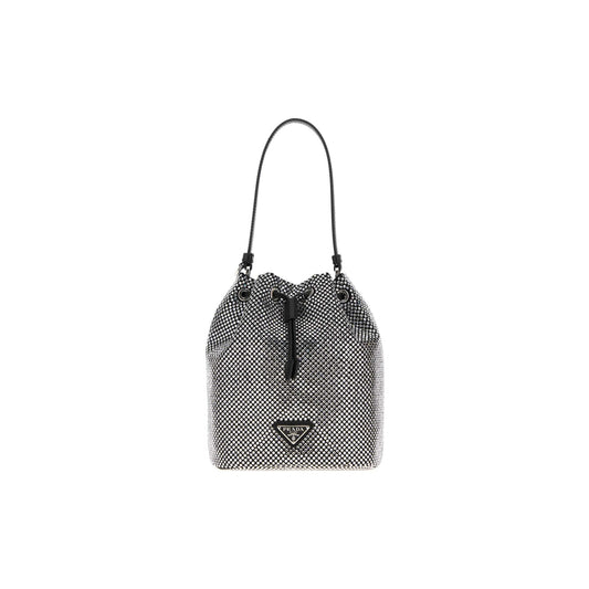 Prada Mala de Ombro em Pele — Multicolor