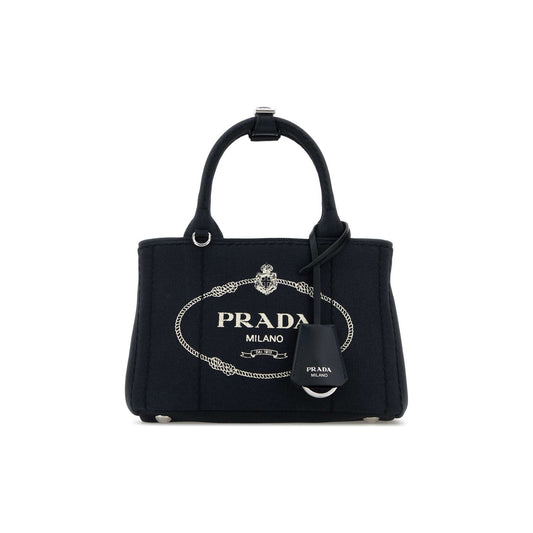 Prada Mala de Ombro Mini Jardinière em Lona