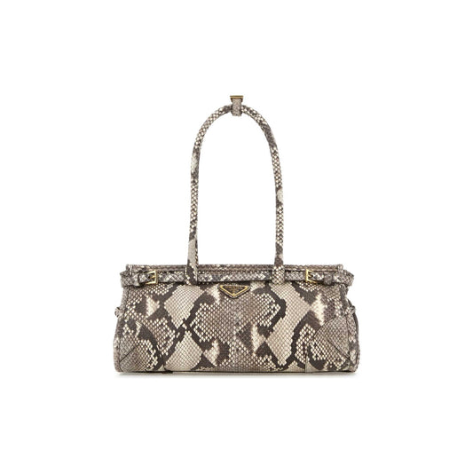 Prada Mala de Mão Média Bonnie em Pele