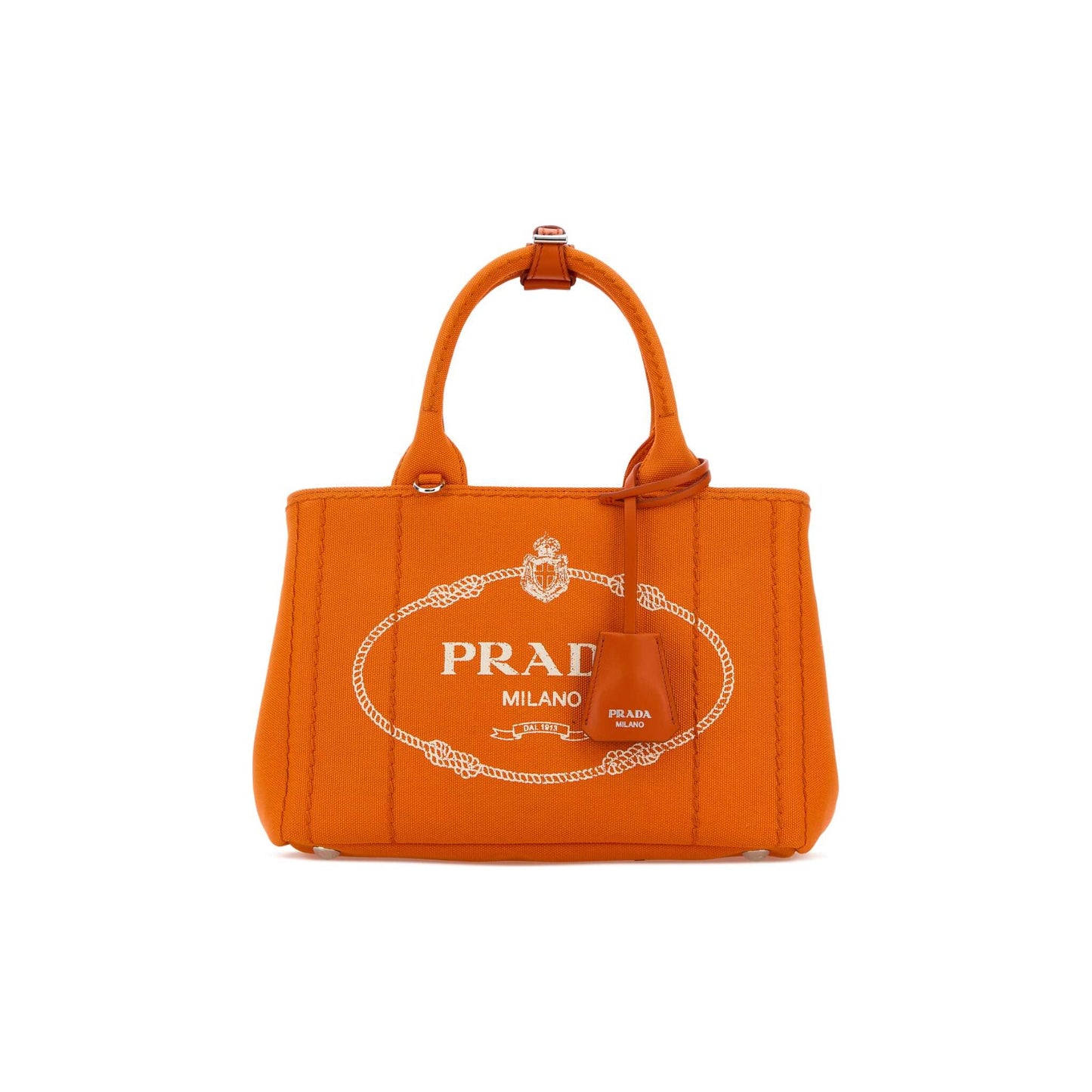 Prada Mala de Ombro em Lona — Azul