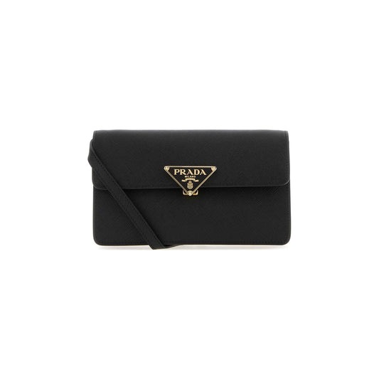 Prada Mala de Ombro Mini Saffiano em Pele