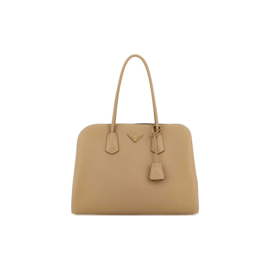 Prada Mala de Ombro em Pele — Rosa
