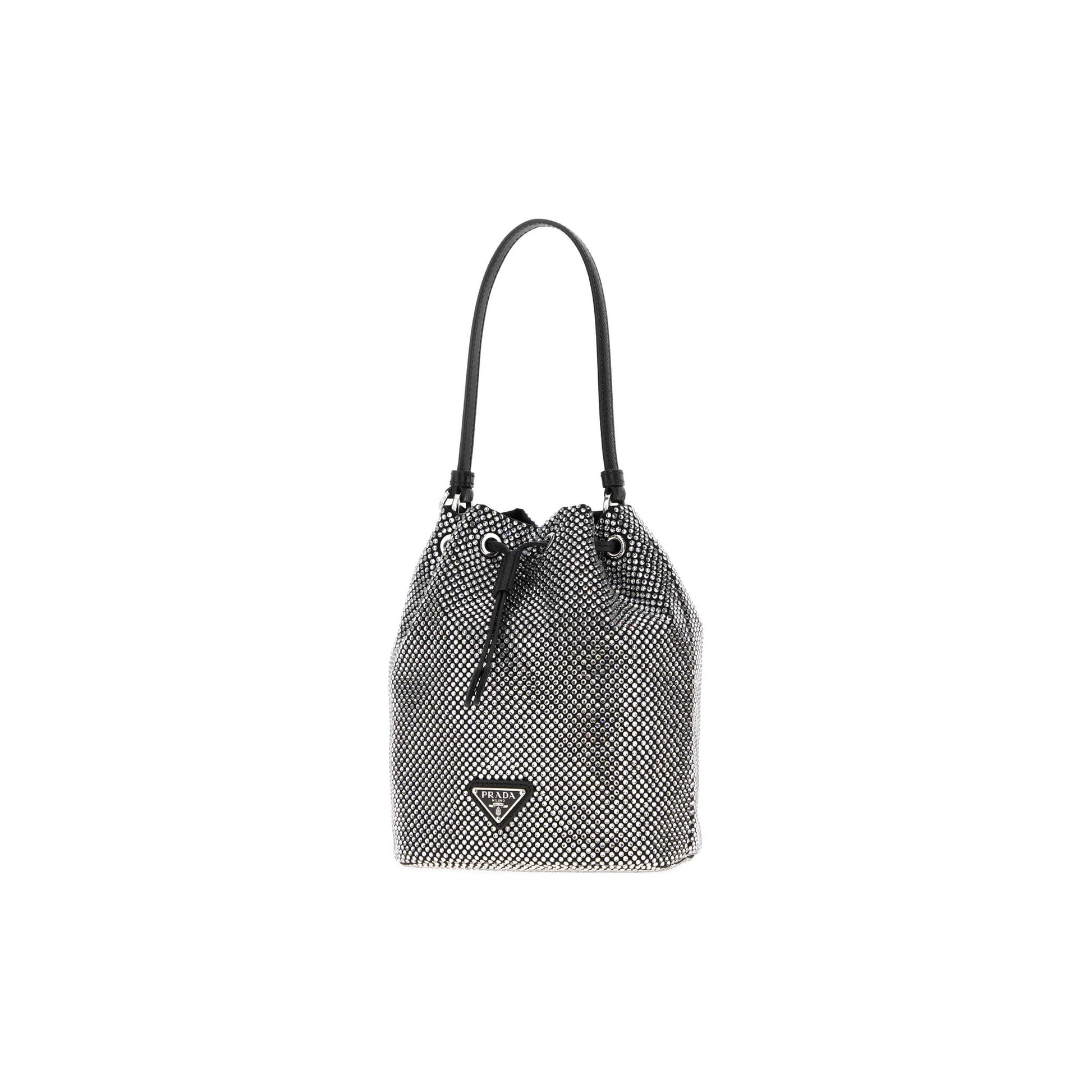 Prada Mala de Ombro em Pele — Multicolor