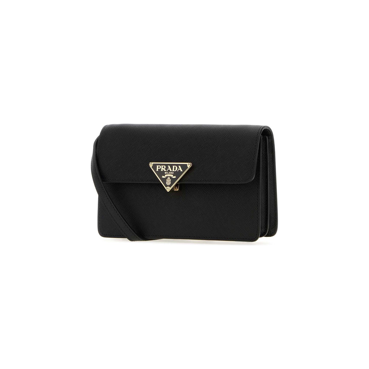 Prada Mala de Ombro Mini Saffiano em Pele
