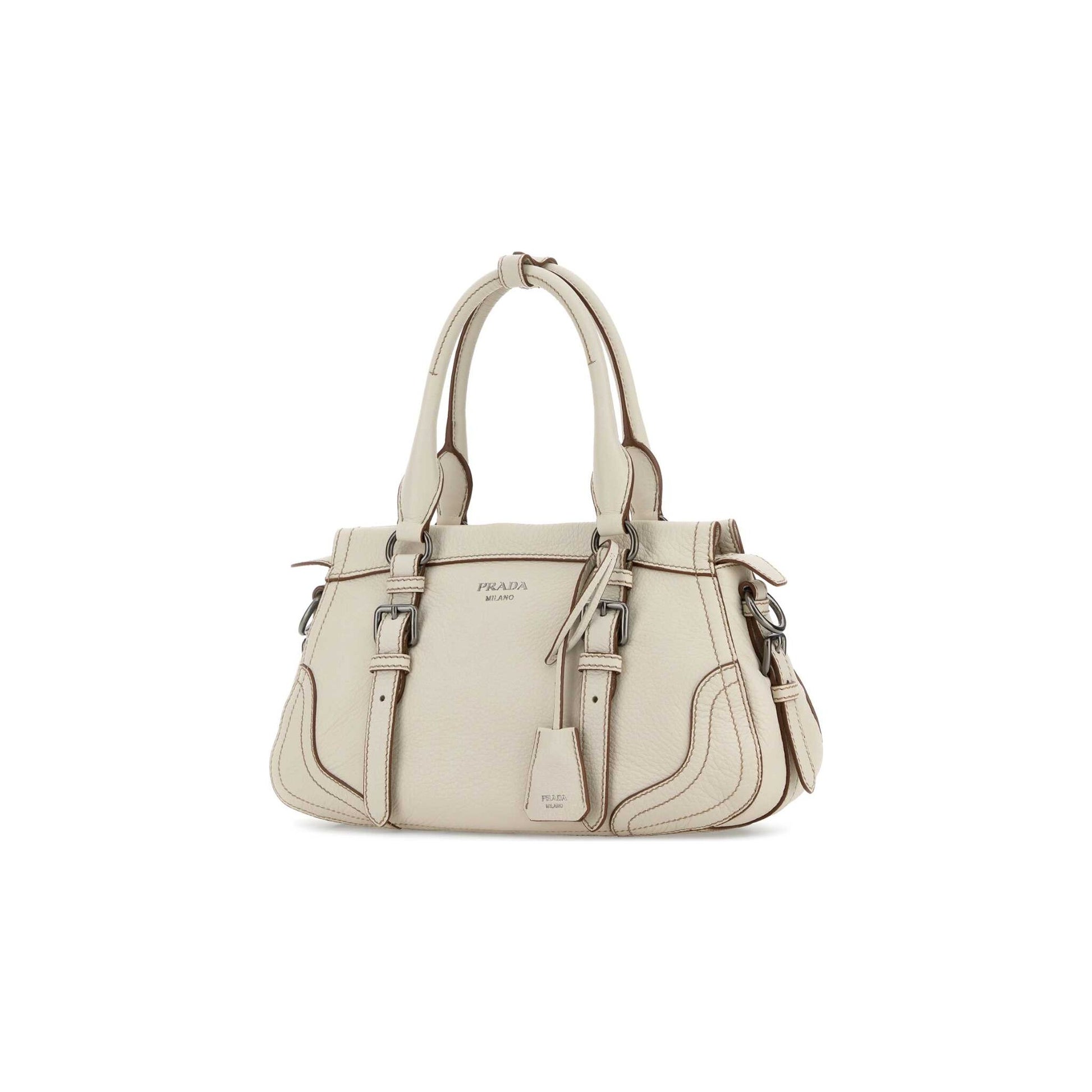 Prada Mala Tote Grande em Lona