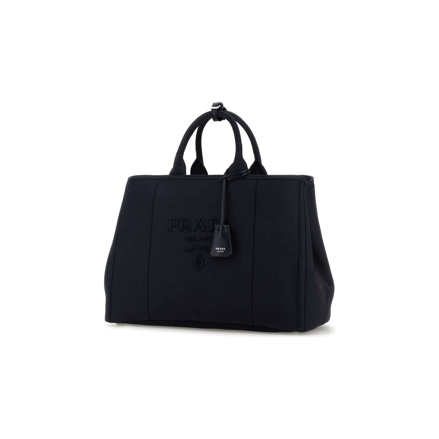 Prada Mala Tote Jardinière em Lona