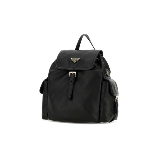 Prada Mala de Ombro em Pele Nappa — Preto