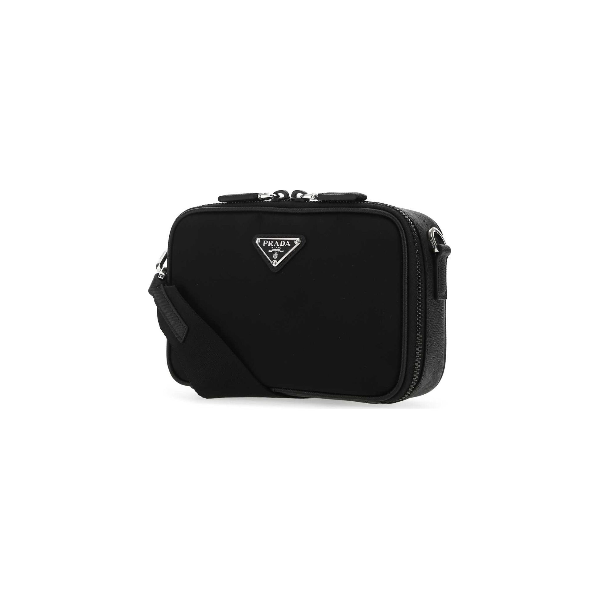 Prada Mala de Ombro Brique em Re-Nylon