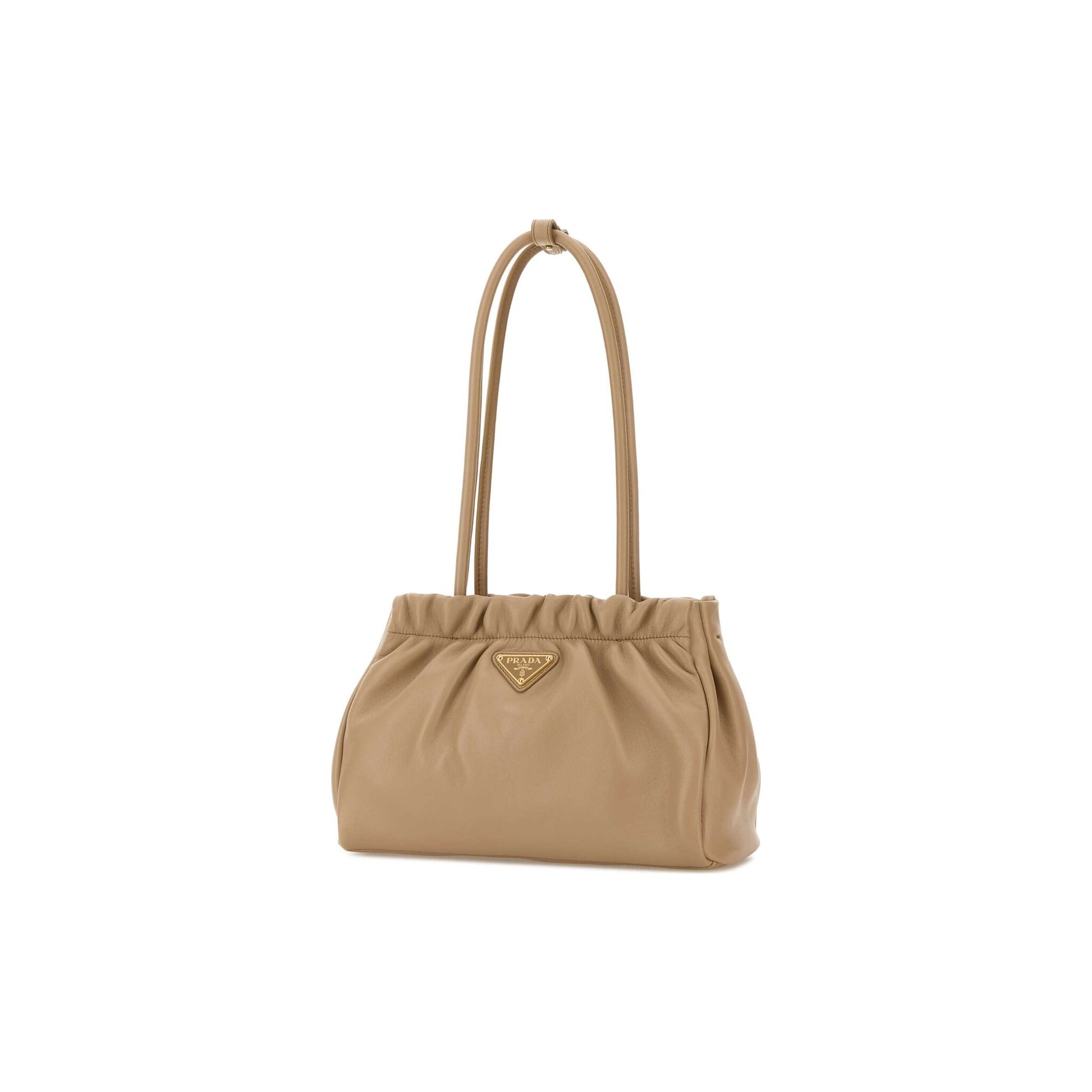 Prada Mala de Ombro em Pele Nappa — Vermelho