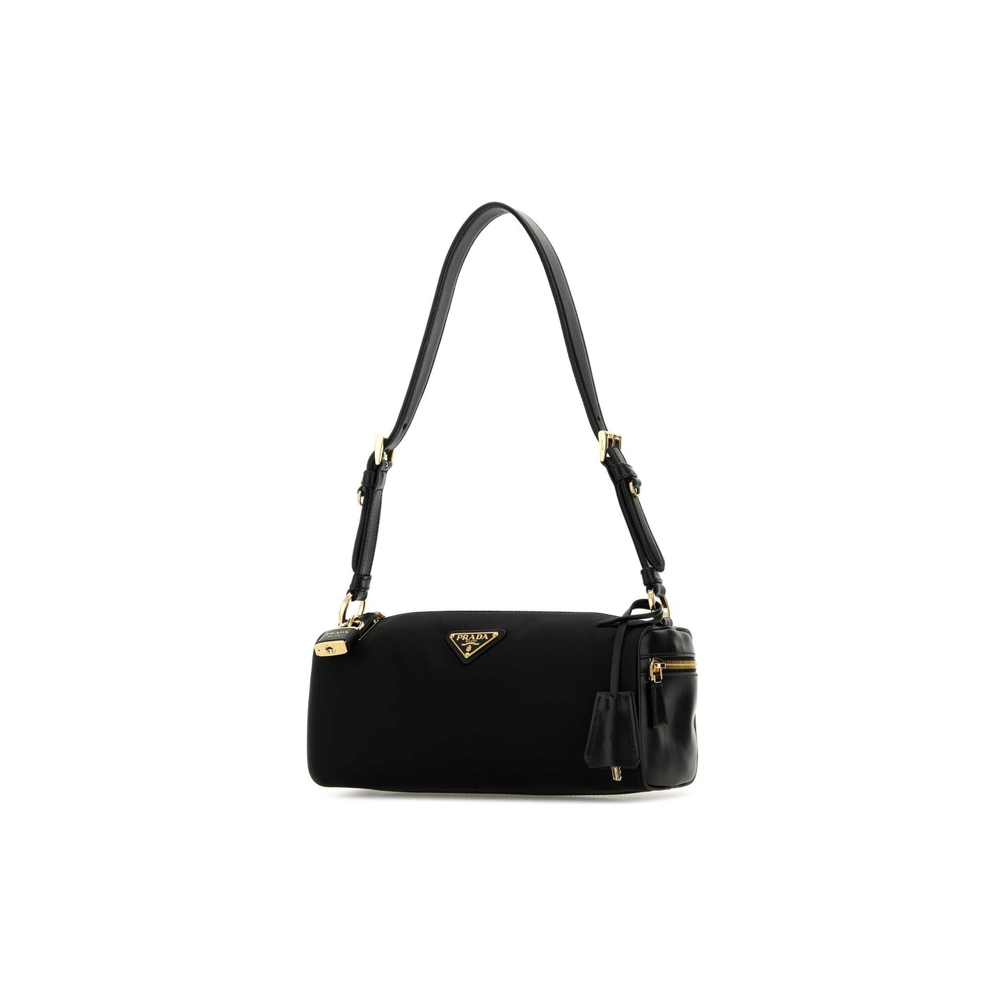 Prada Mala de Ombro em Re-Nylon — Preto