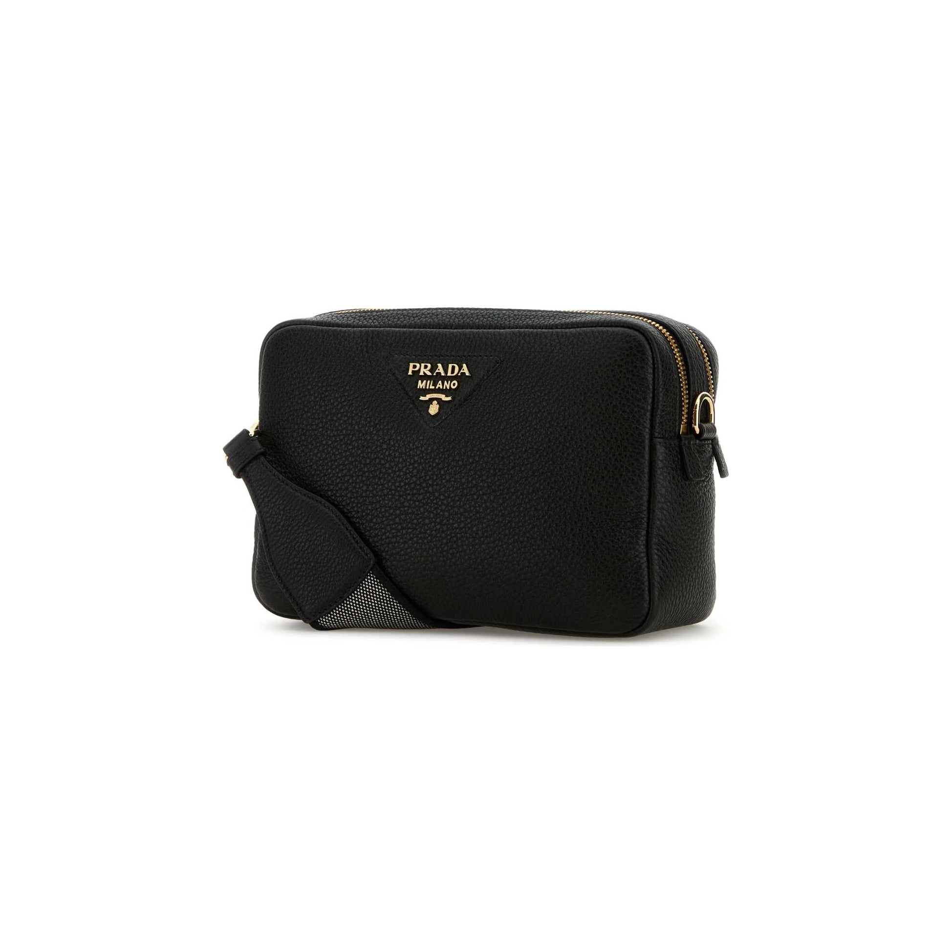 Prada Mala de Ombro Pequena em Pele
