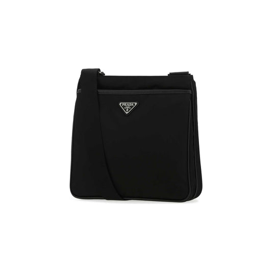 Prada Mala de Ombro em Re-Nylon — Preto