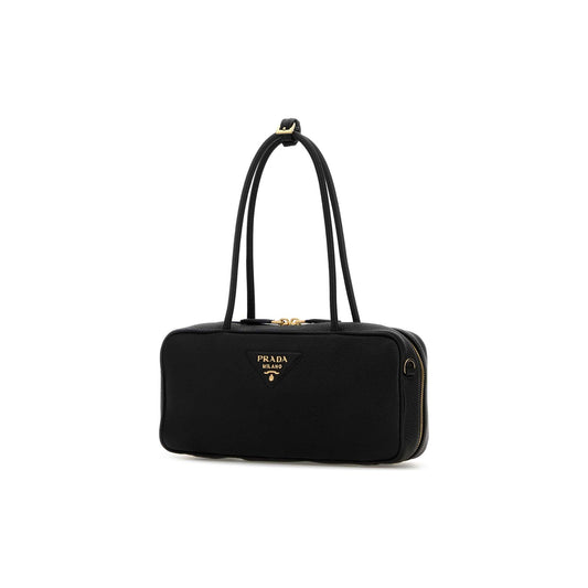 Prada Mala de Ombro em Pele — Azul