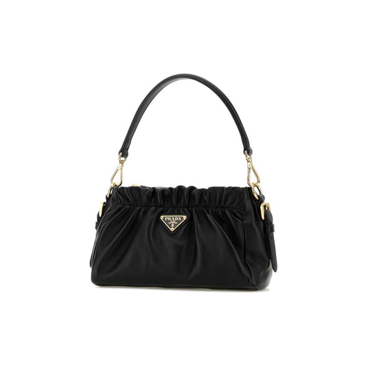 Prada Mala de Mão em Pele Nappa — Preto