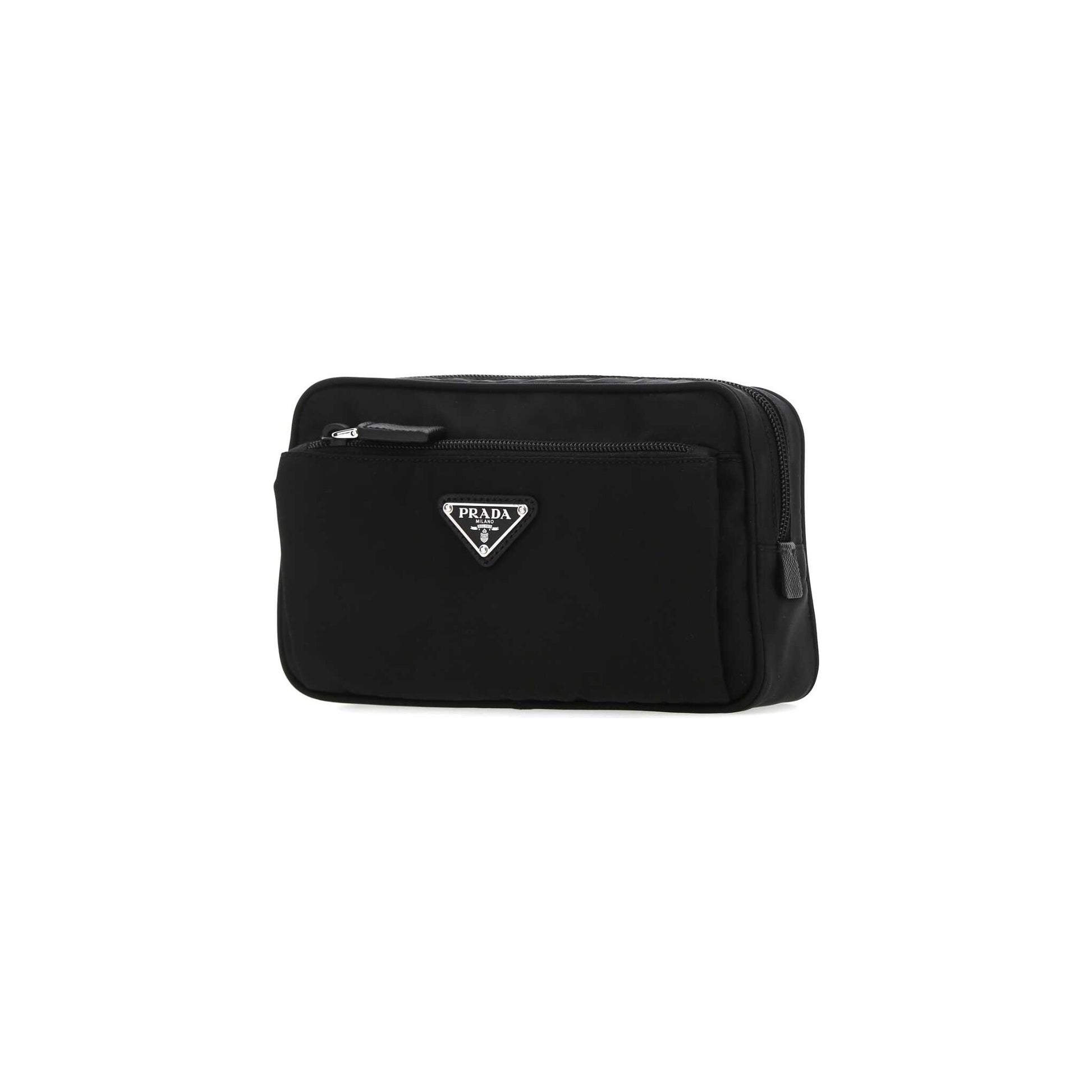 Prada Bolsa de Cintura em Re-Nylon — Natural