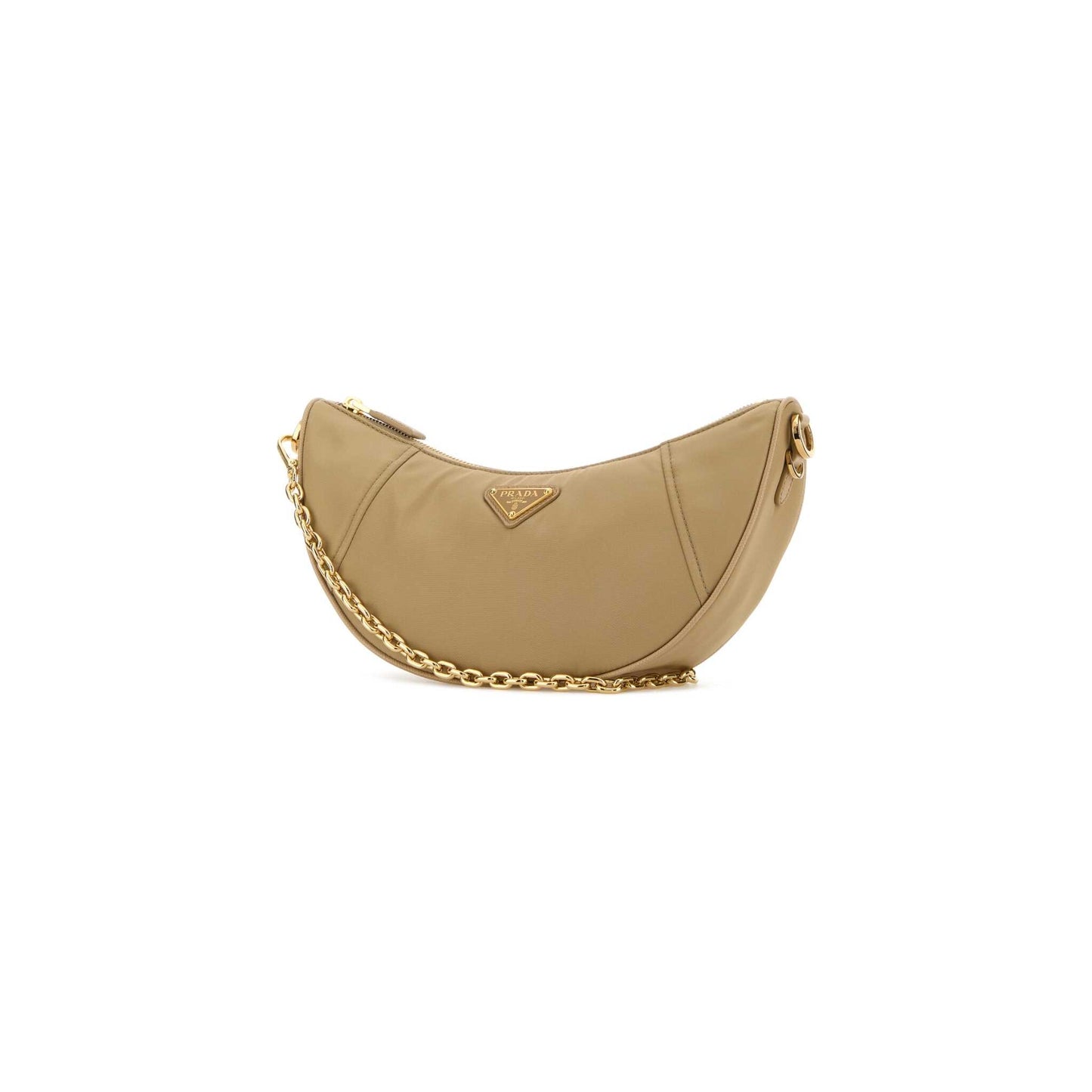 Prada Mala de Ombro em Re-Nylon — Preto