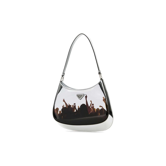 Prada Mala de Ombro Cleo em Pele