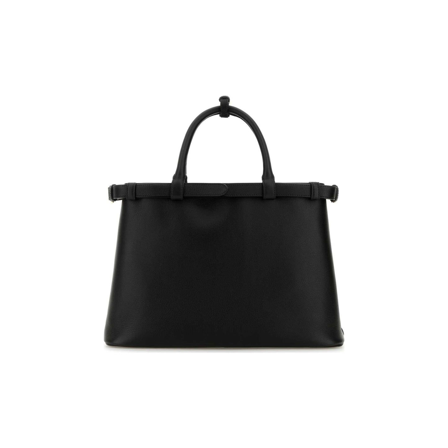 Prada Mala de Ombro Média Buckle em Pele