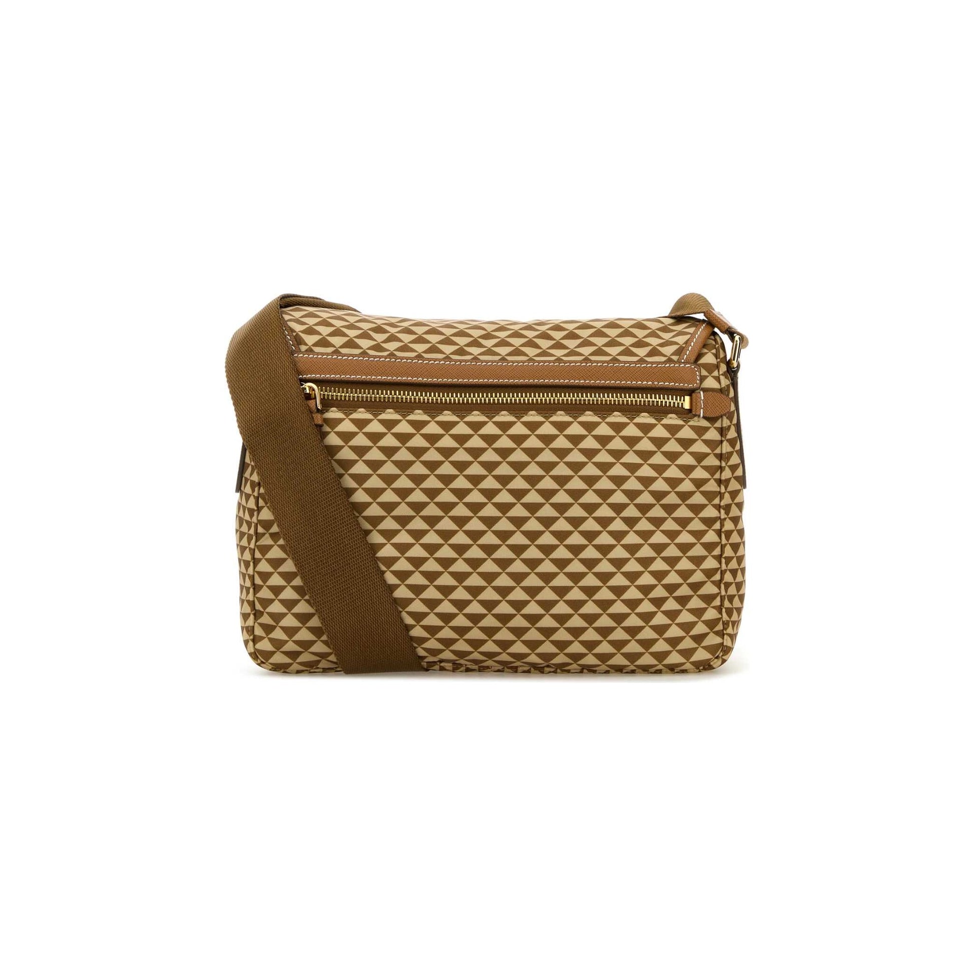 Prada Mala Tiracolo em Re-Nylon — Verde