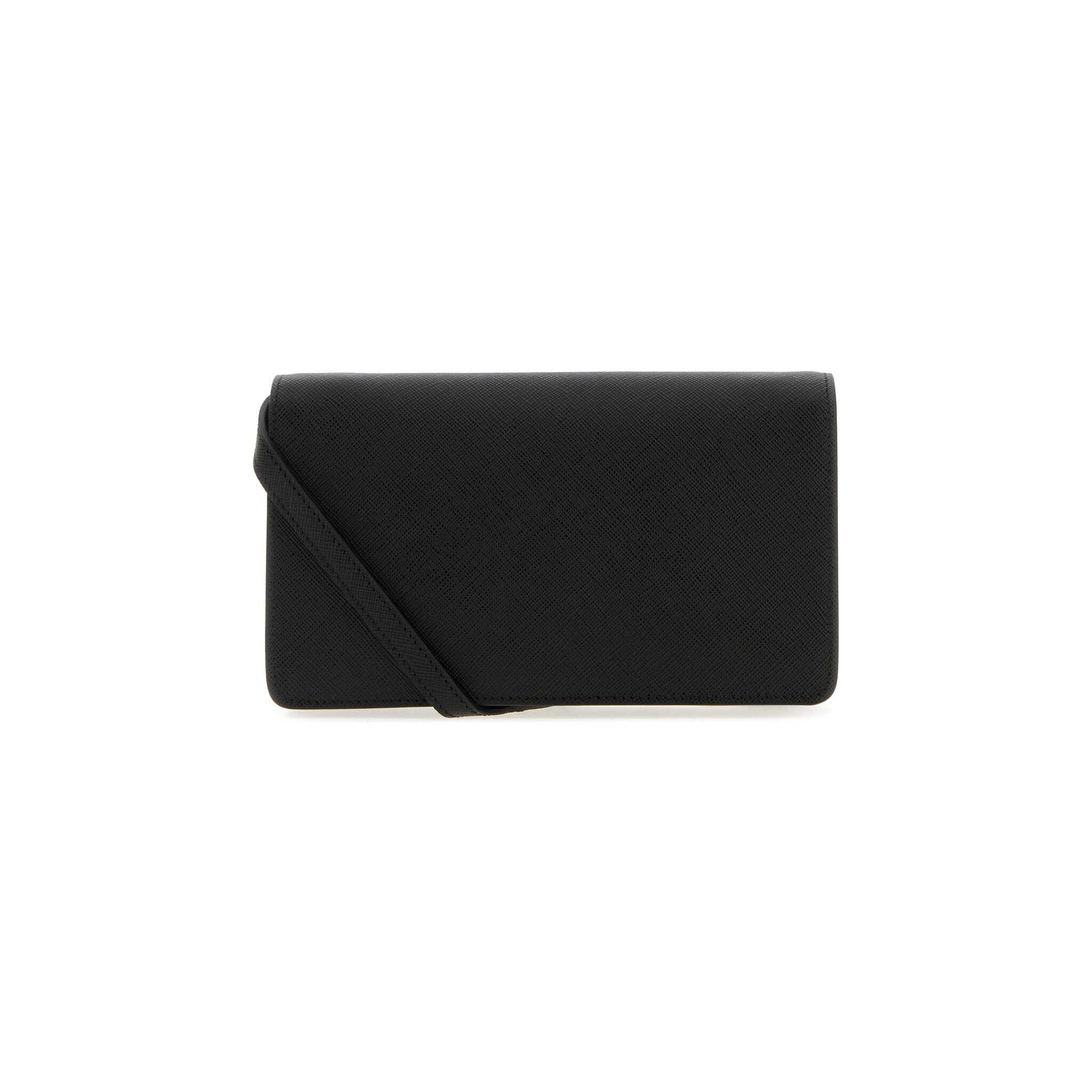 Prada Mala de Ombro Mini Saffiano em Pele