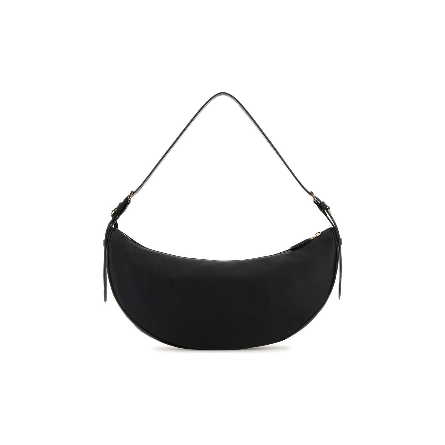 Prada Mala Tiracolo em Pele — Preto