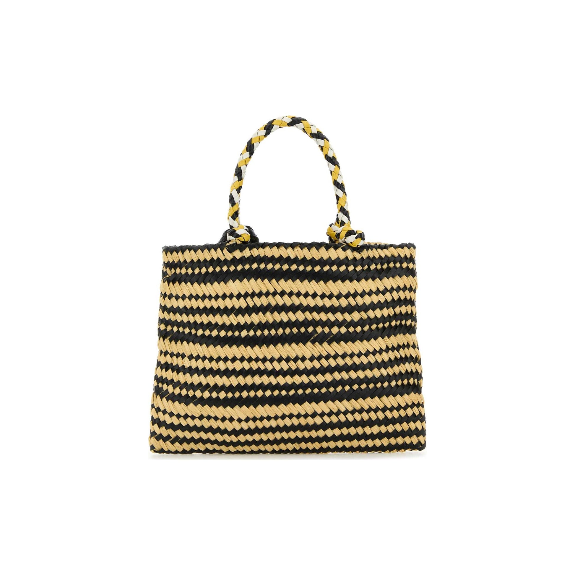 Prada Mala de Mão em Raffia