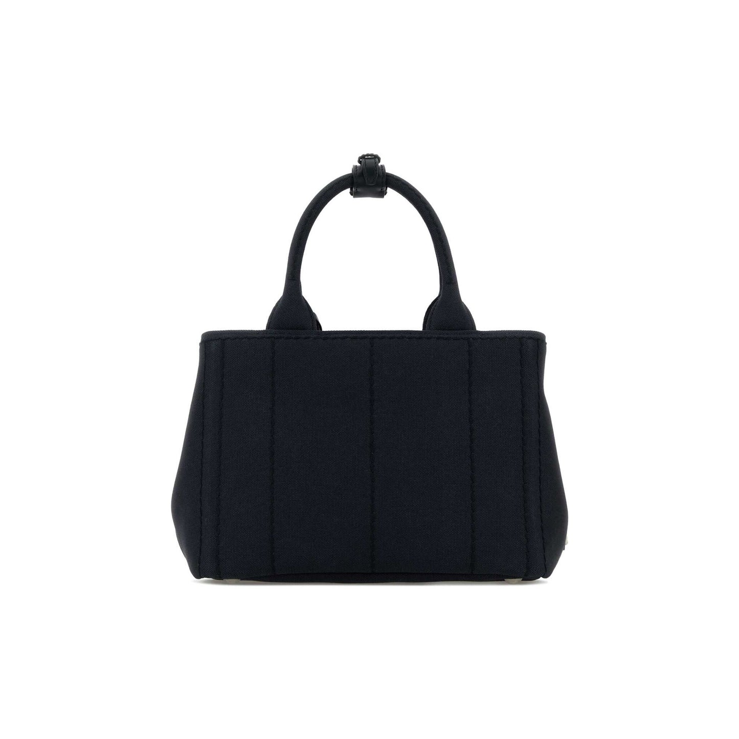 Prada Mala de Ombro em Lona — Preto