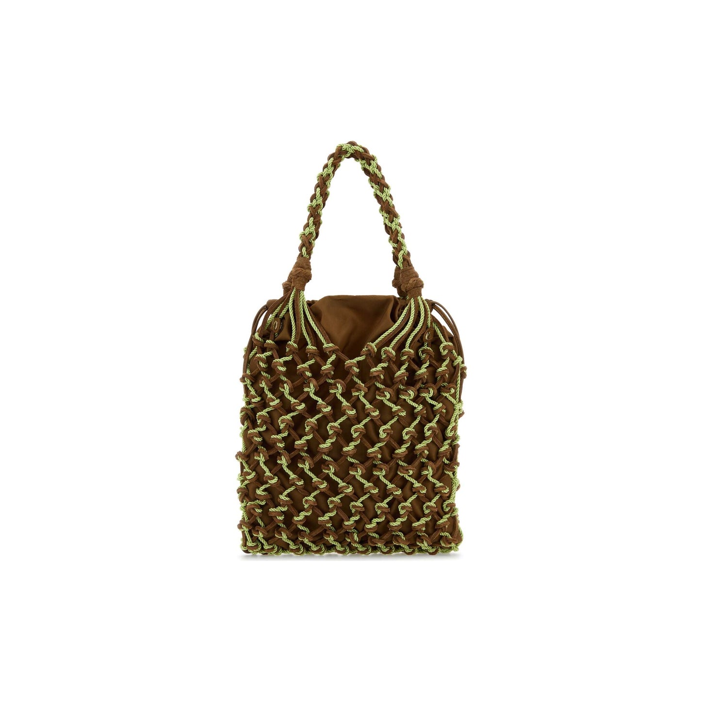 Prada Mala de Mão em Re-Nylon — Cinzento
