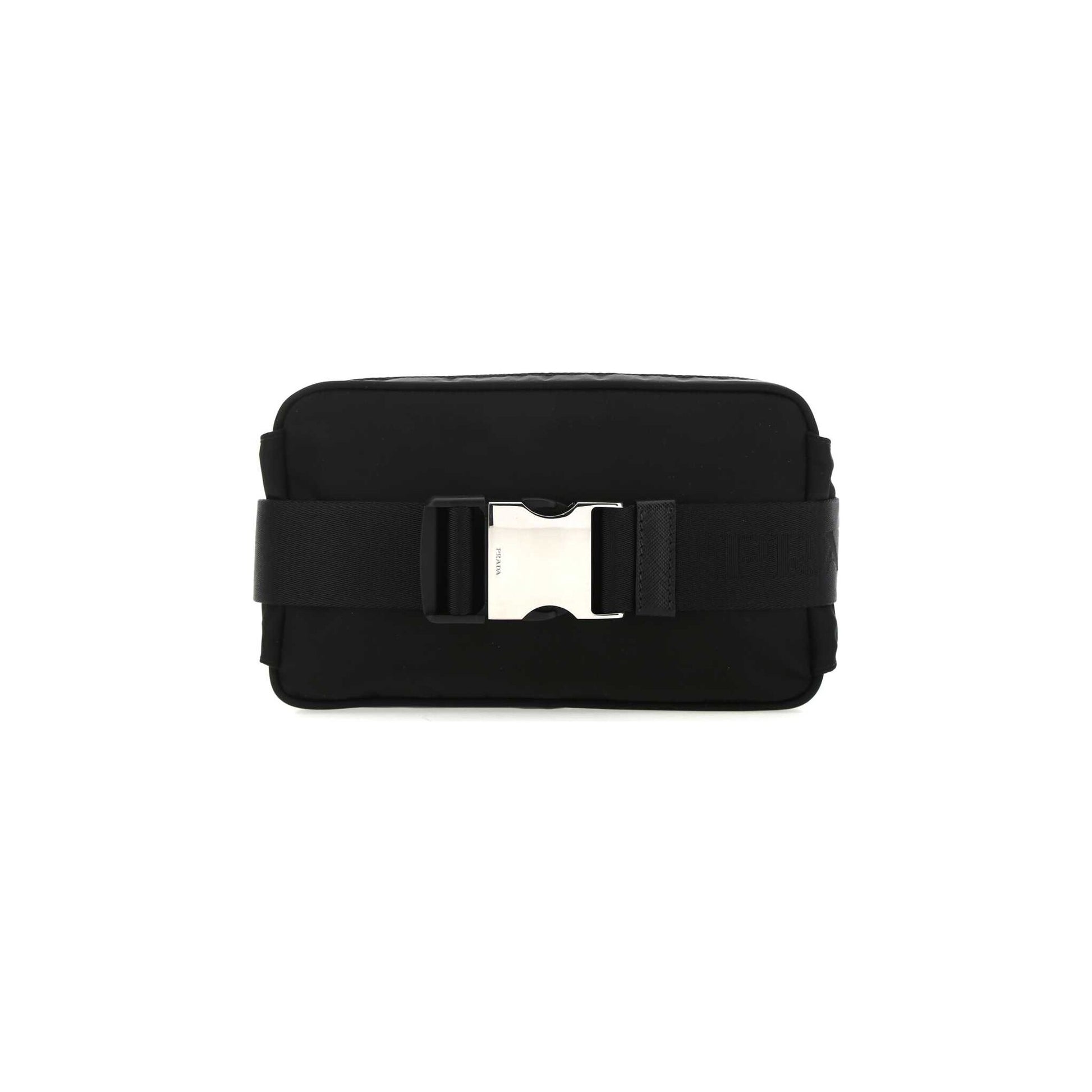 Prada Bolsa de Cintura em Re-Nylon — Natural