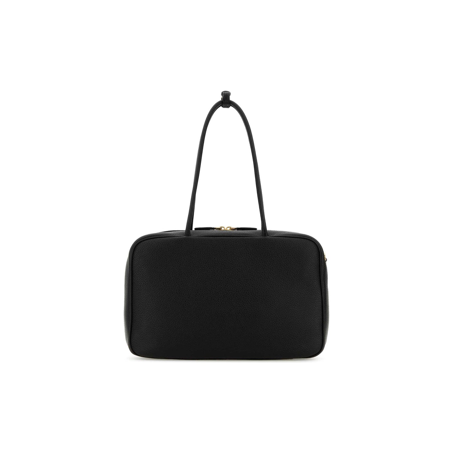 Prada Mala de Ombro em Pele — Preto