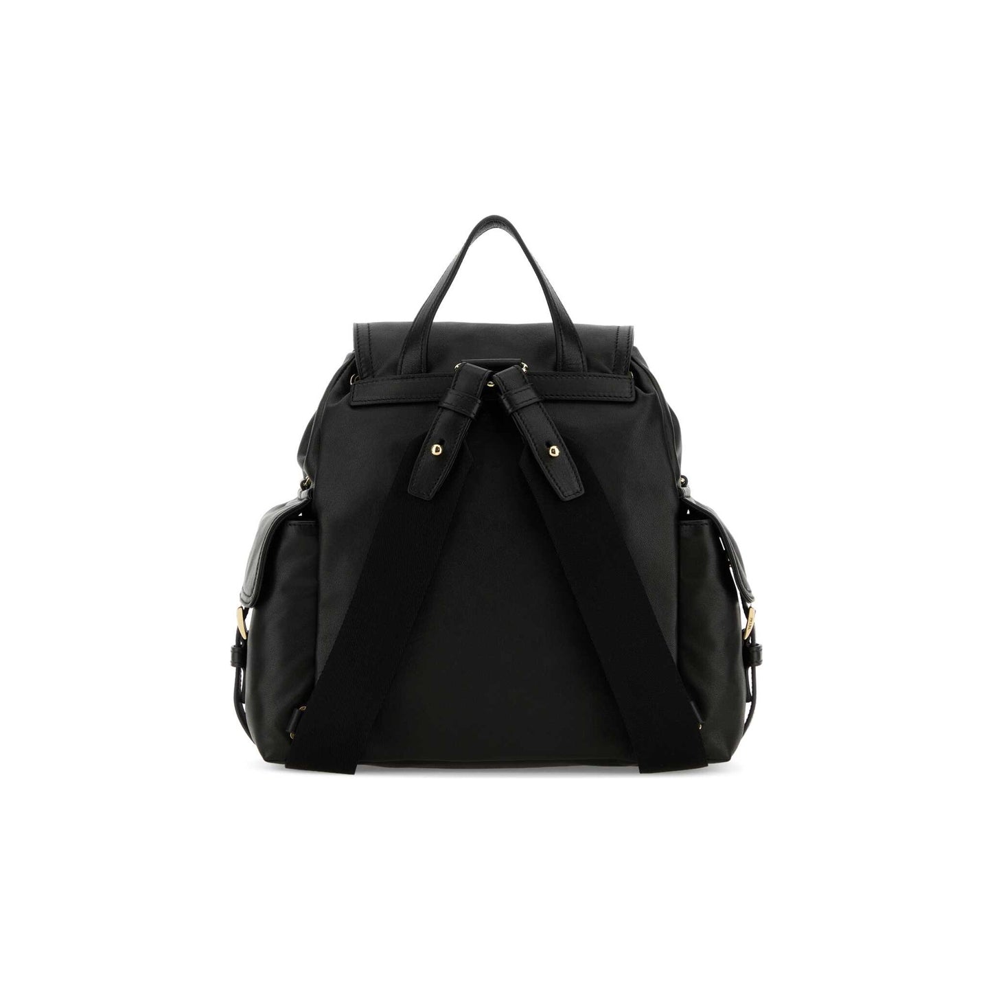 Prada Mala de Ombro em Pele Nappa — Preto