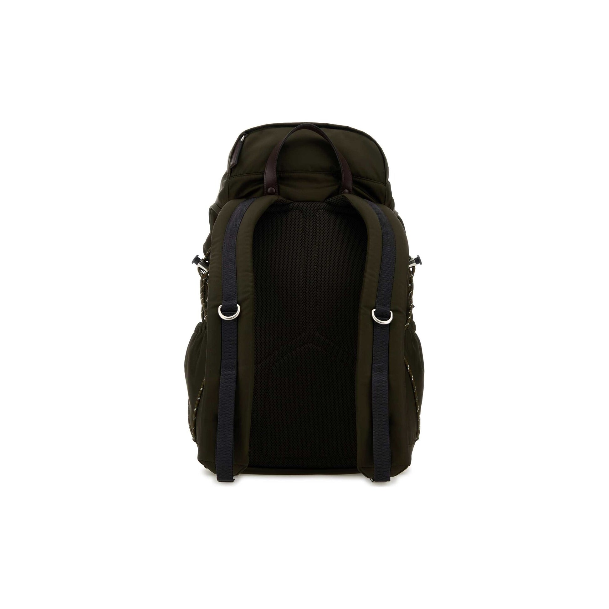 Prada Mochila Speedrock em Lona — Verde