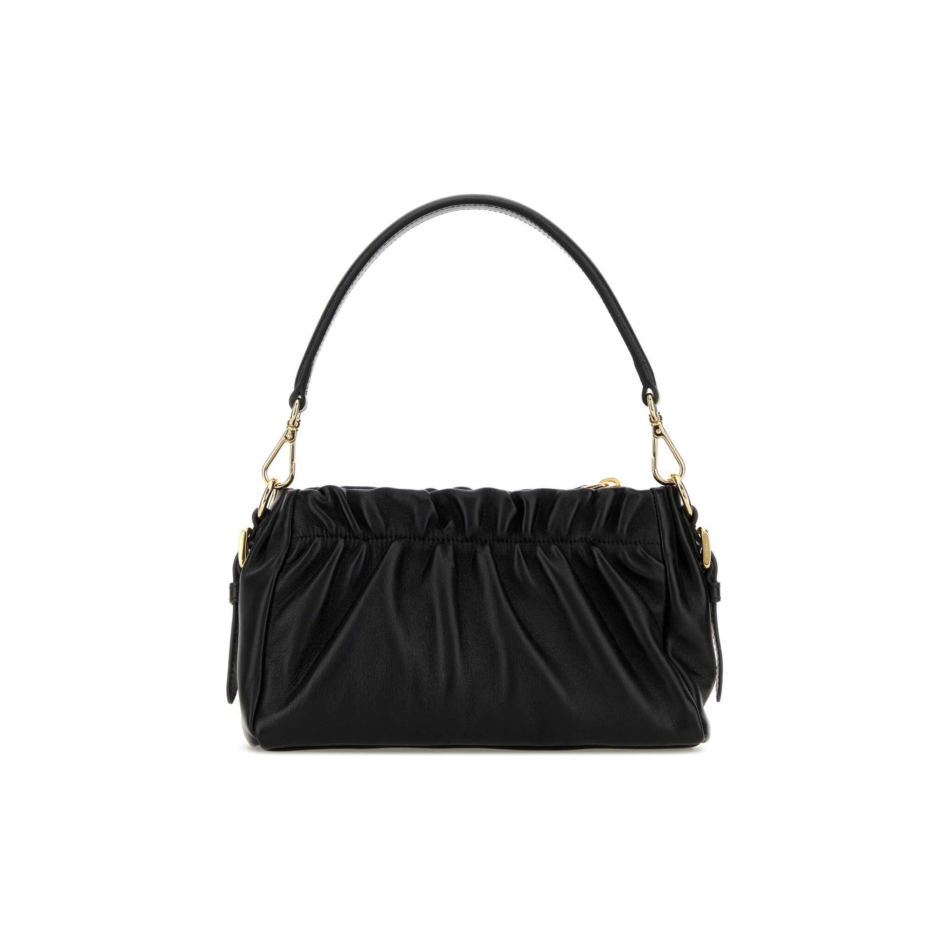 Prada Mala de Mão em Pele Nappa — Preto