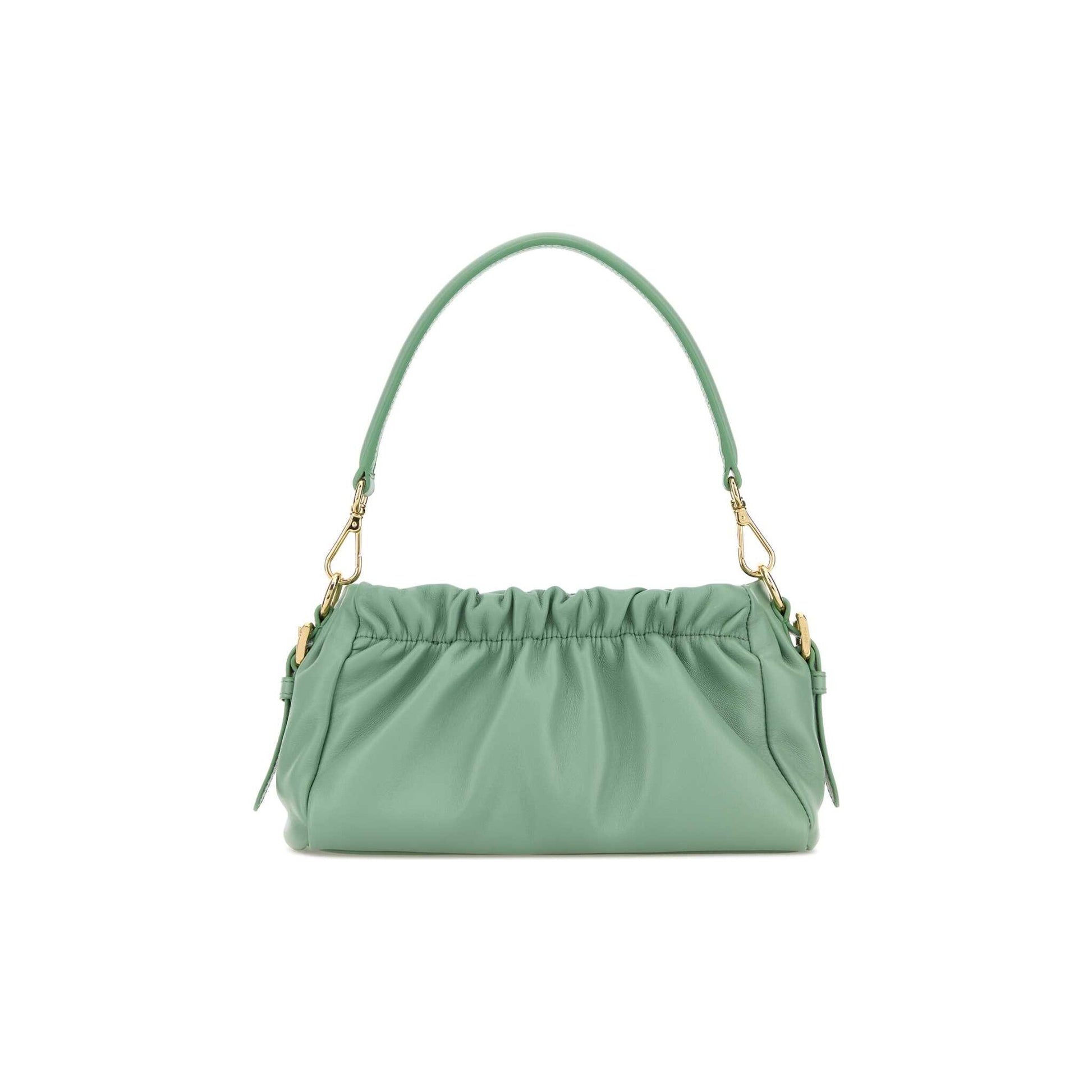 Prada Mala de Mão em Pele Nappa — Branco