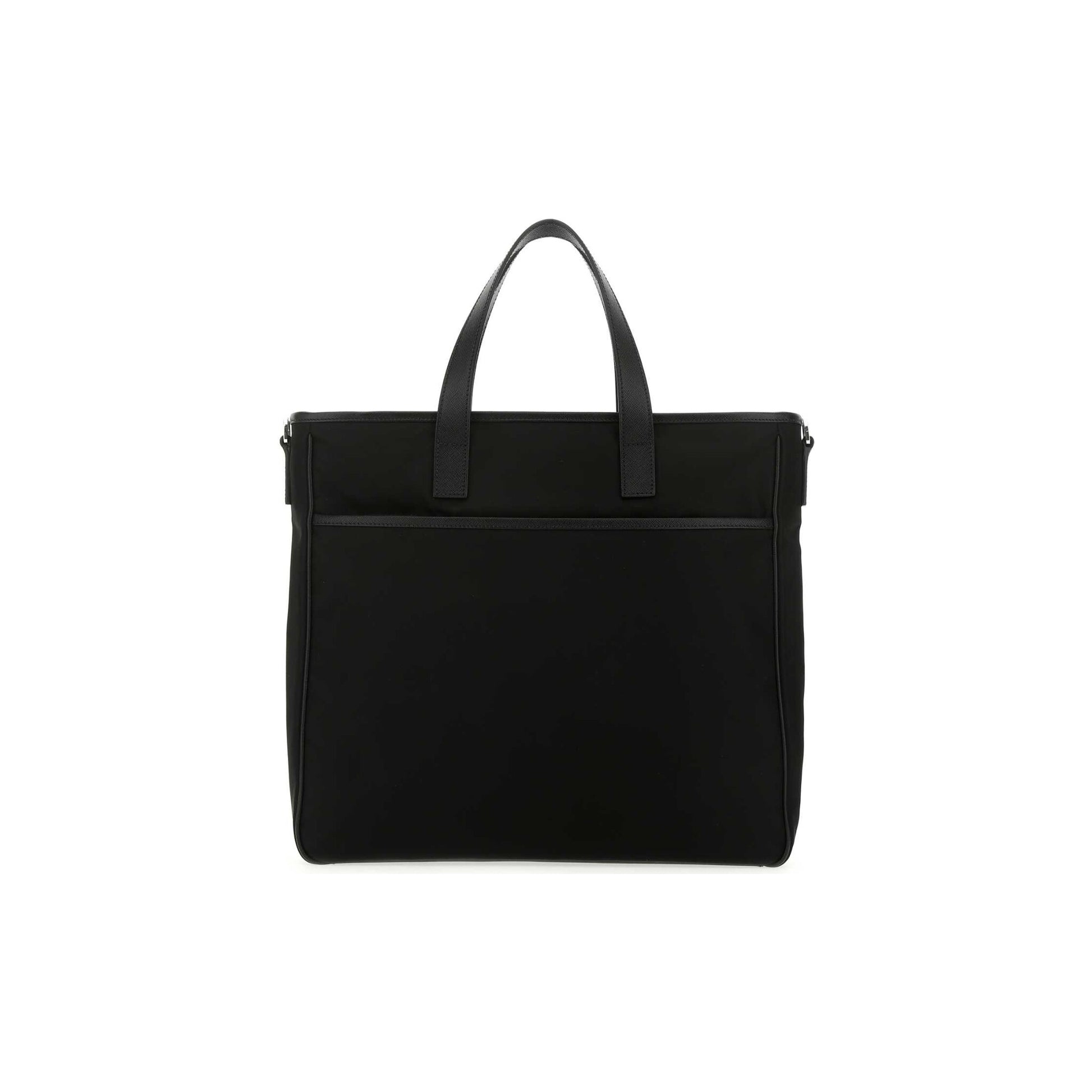 Prada Mala de Ombro em Re-Nylon — Preto