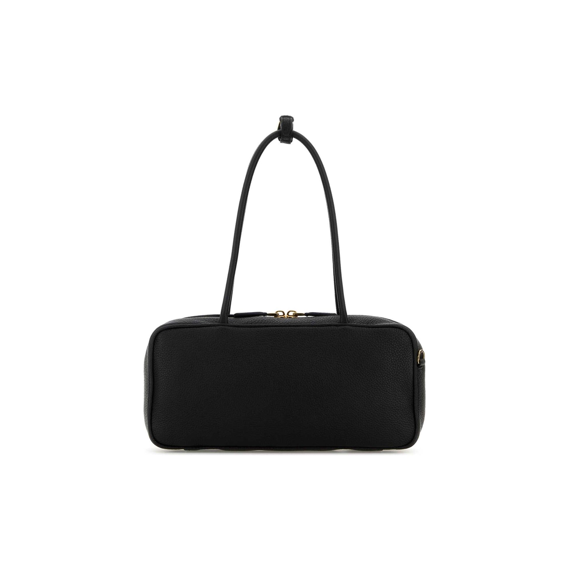 Prada Mala de Ombro em Pele — Azul