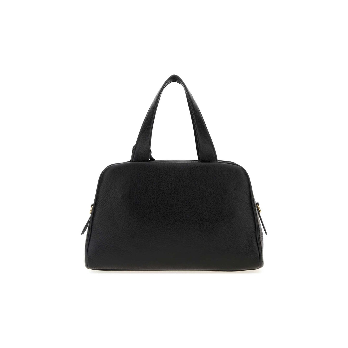 Prada Mala de Ombro em Pele — Preto