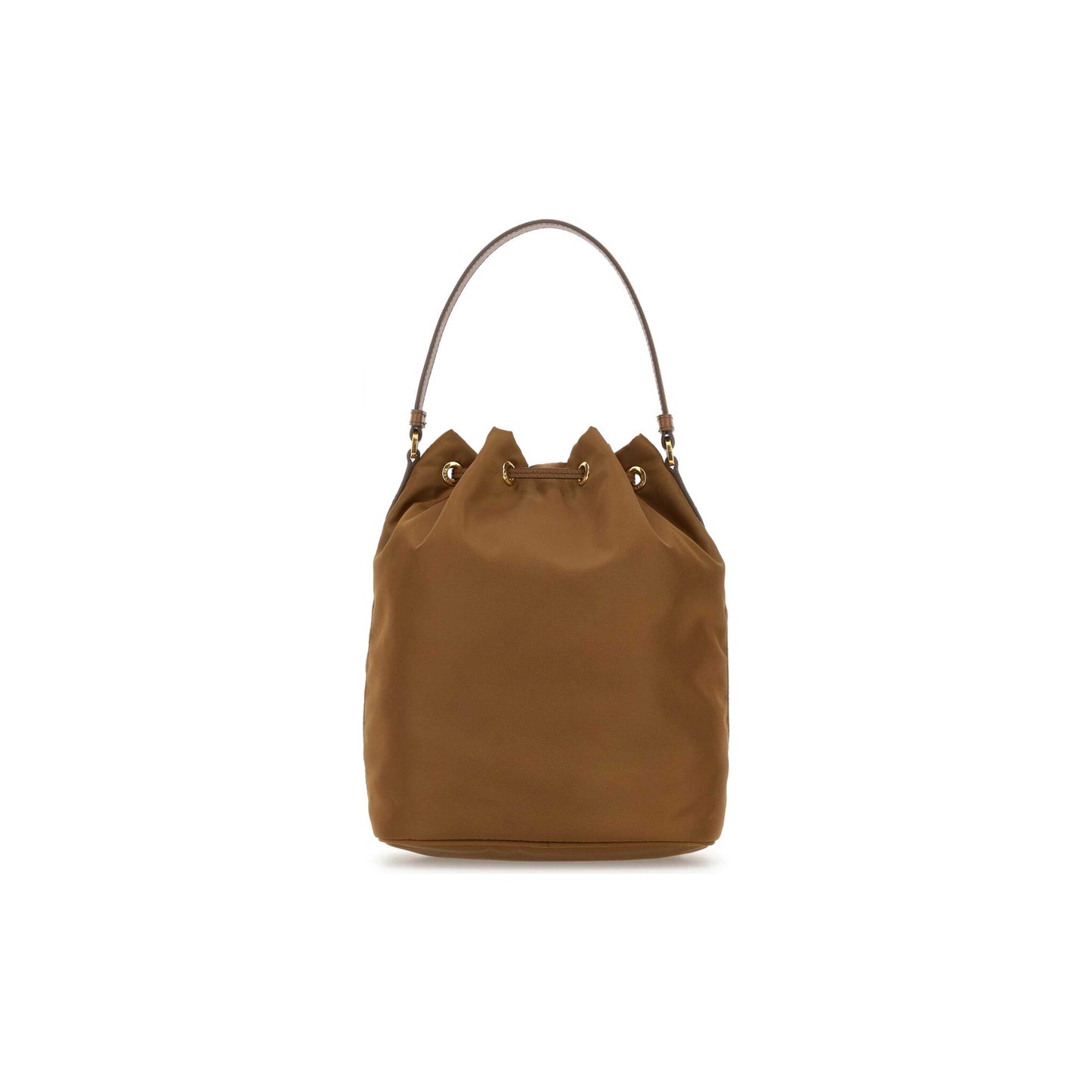 Prada Mala Saco Buckle em Re-Nylon — Azul-Marinho