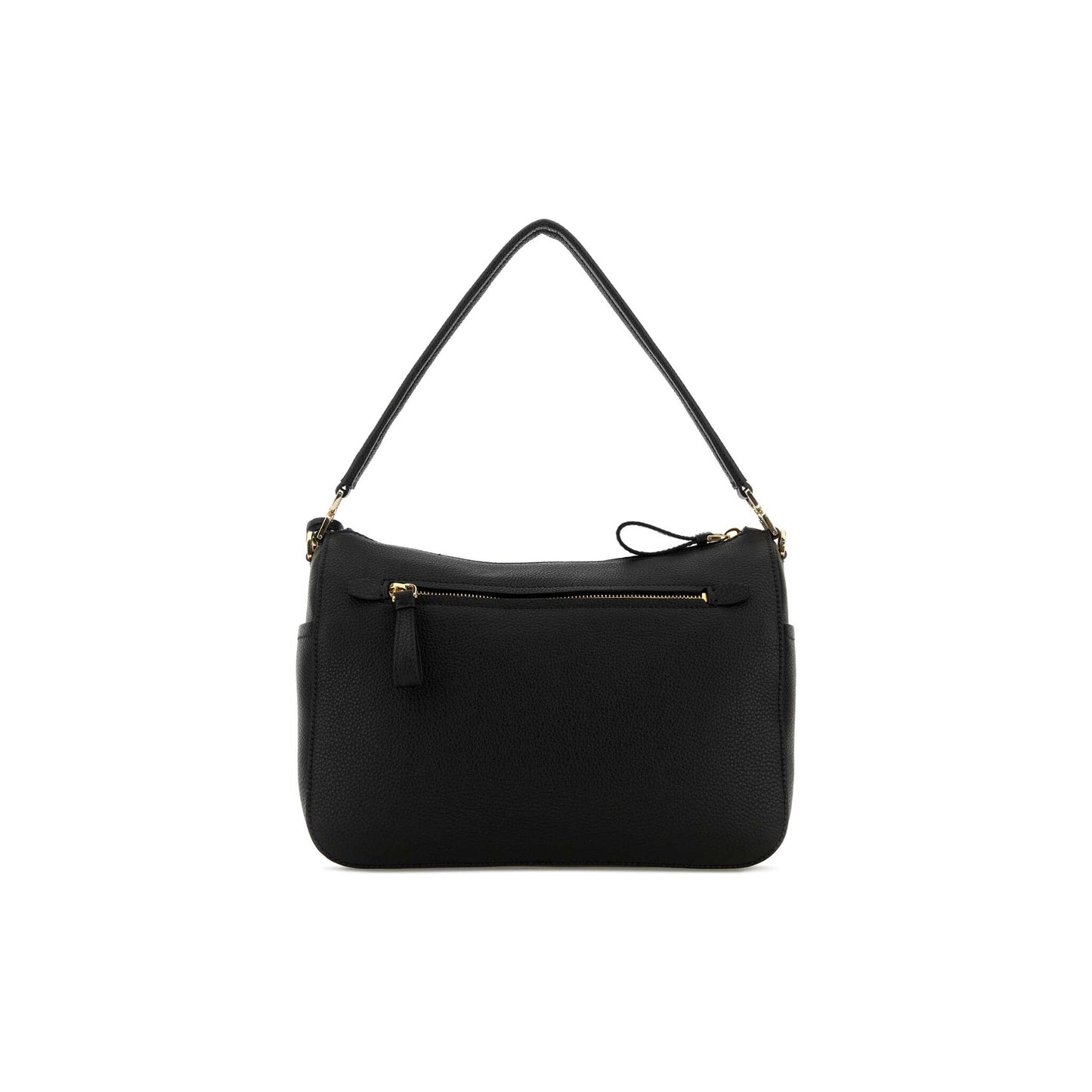 Prada Mala de Ombro Média em Lona — Azul
