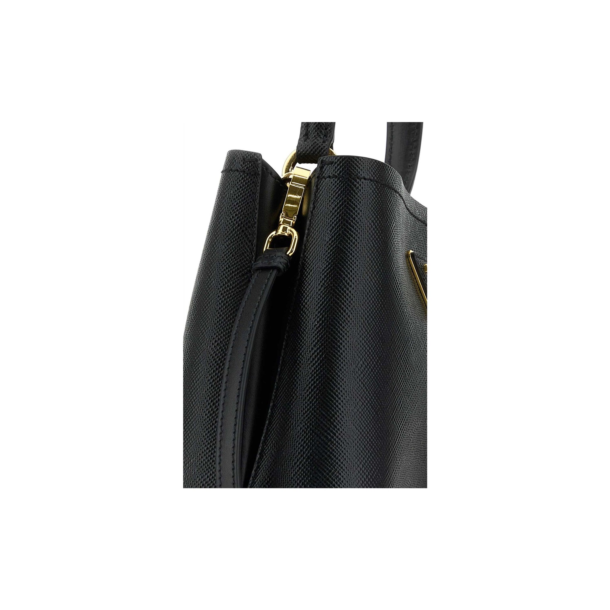 Prada Mala Pequena Panier em Pele