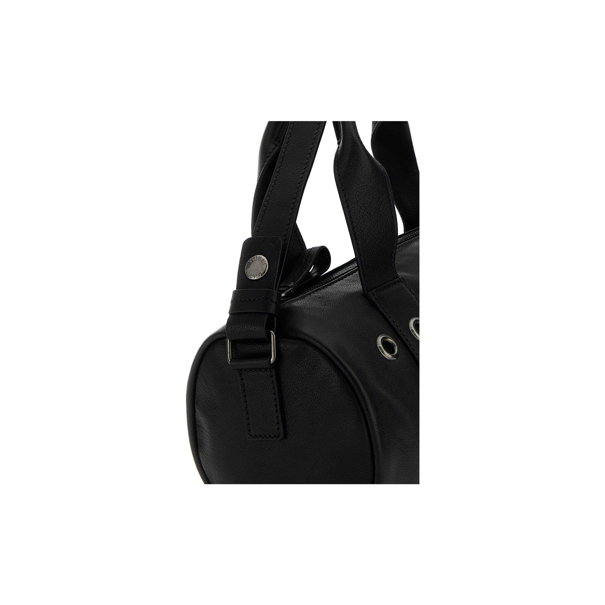 Prada Mala Grande Route em Pele